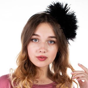 BENOIT MISSOLIN BLACK & WHITE CLASSIC HEADBAND | WOMENS